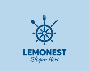 Ship Wheel Seafood Restaurant  Logo