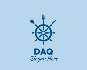 Ship Wheel Seafood Restaurant  Logo