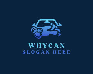 Clean Car Washing  Logo