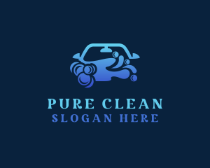 Clean Car Washing  logo design