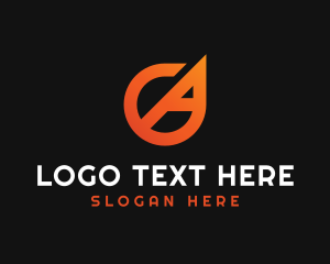 Letter Hg - Generic Monogram Letter CA logo design