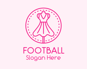 Retail - Pink Fashion Dress Boutique logo design