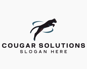 Cougar - Panther Animal Safari logo design