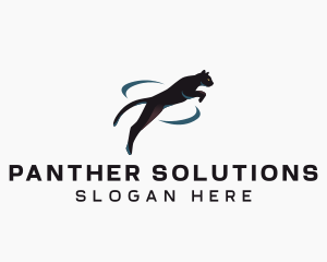 Panther Animal Safari logo design