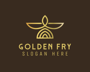 Golden Bird Boutique logo design