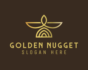 Golden Bird Boutique logo design