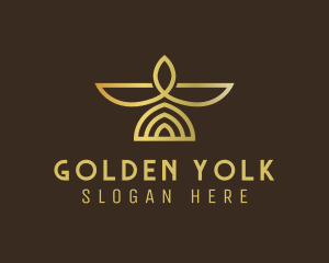 Golden Bird Boutique logo design