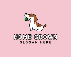 Domestic - Pet Dog Ball logo design