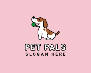 Pet Dog Ball logo design