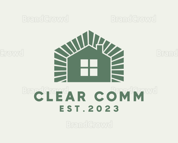Home Residential Contractor Logo
