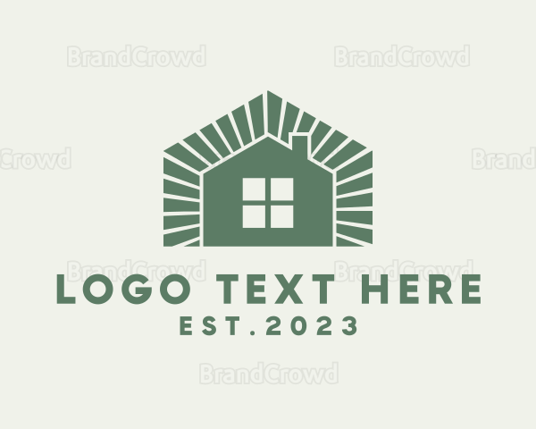 Home Residential Contractor Logo