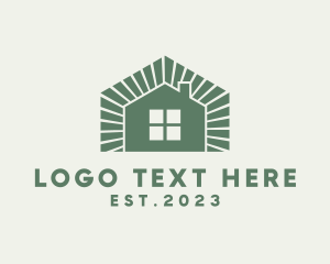 Rental - Home Residential Contractor logo design