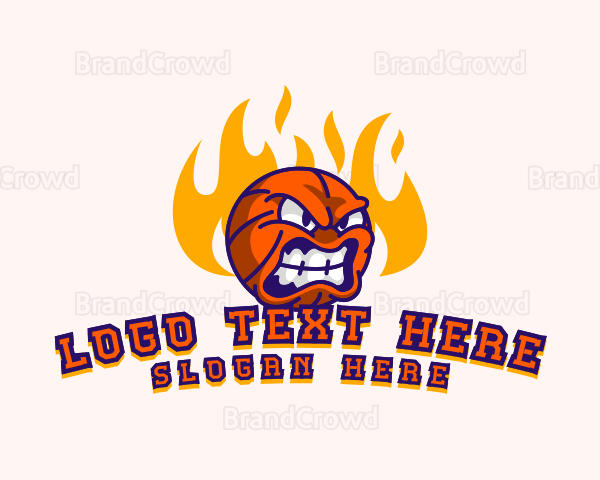 Fire Basketball League Logo