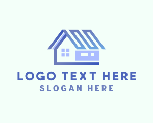 Structure - Roof House Residential logo design