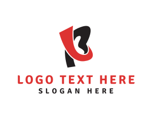 Monogram - Beauty Salon Letter B logo design