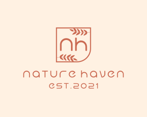 Organic Nature Leaf  logo design