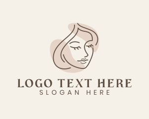 Beauty Woman Facial Logo