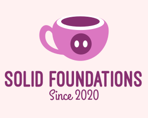Mug - Pink Pig Cup logo design