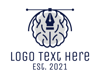 Creative Designer Brain logo design