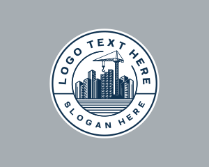 Minimalist - City Building Construction logo design