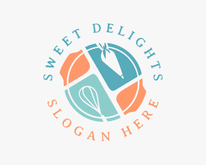 Desserts - Baking Desserts Kitchen logo design