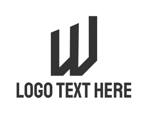Letter W - Building Letter W logo design