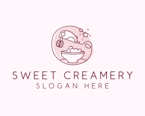 Pastry Baking Mixer logo design