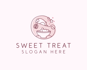 Pastry Baking Mixer logo design