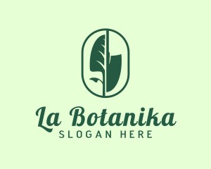 Farming - Leaf Shovel Farming logo design