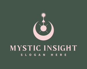 Divination - Spiritual Astral Moon logo design