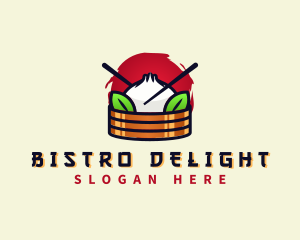 Dumpling Dim Sum Cuisine logo design