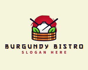 Dumpling Dim Sum Cuisine logo design