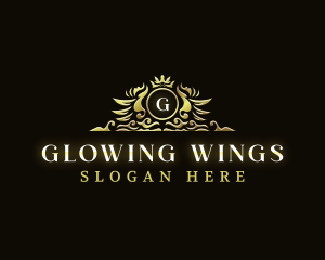 Royal Crown Wings logo design