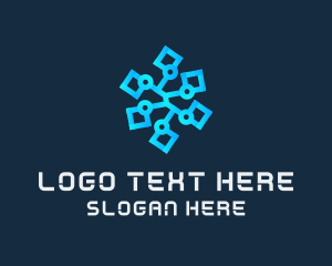 It - Tech Gadget Electronics logo design