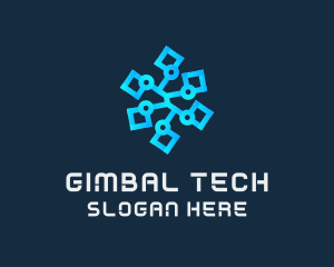 Tech Gadget Electronics logo design