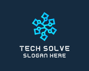 Tech Gadget Electronics logo design