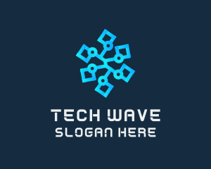High Tech - Tech Gadget Electronics logo design