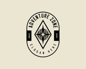 Adventure Navigator Compass logo design