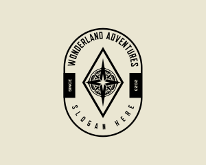 Adventure Navigator Compass logo design