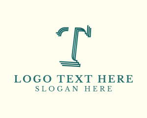 Entrepreneur - Professional Corporate  Letter T logo design