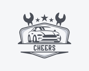 Race - Race Car Mechanic logo design