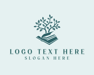 Publisher - Book Tree Publisher logo design