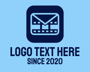 Production - Film Mail Application logo design