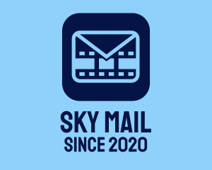 Film Mail Application logo design