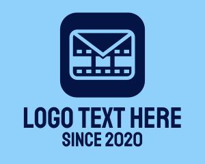 Application - Film Mail Application logo design
