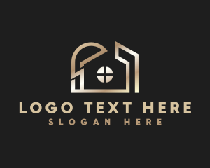 Shelter - House Property Construction logo design