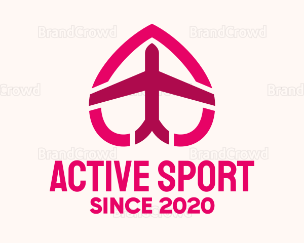 Pink Honeymoon Travel Logo