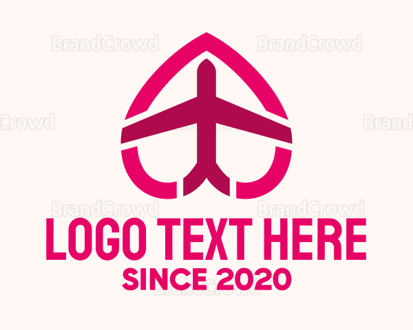 Pink Honeymoon Travel Logo