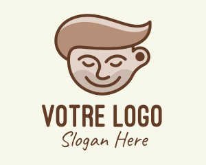 Latte - Brown Coffee Barista logo design