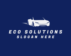 Car - Convertible Fast Car logo design